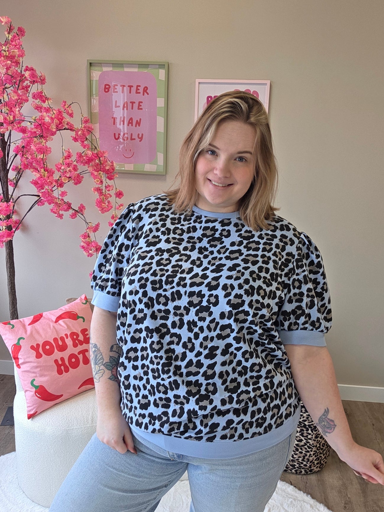 Panter Pofmouw Shirts ( In 2 kleuren)