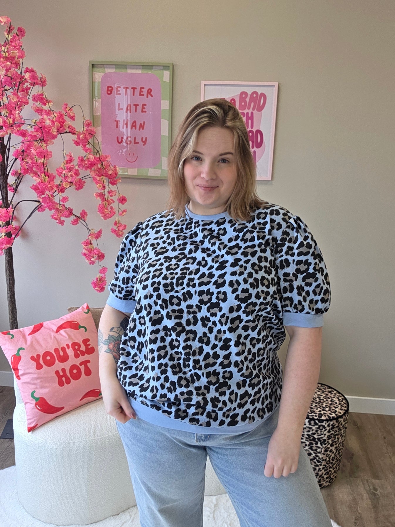 Panter Pofmouw Shirts ( In 2 kleuren)