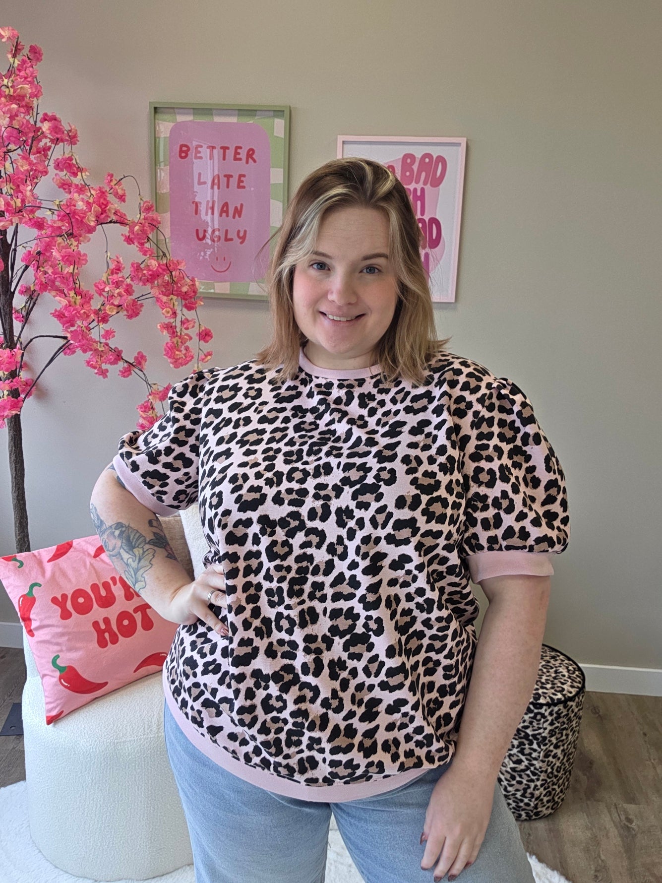 Panter Pofmouw Shirts ( In 2 kleuren)