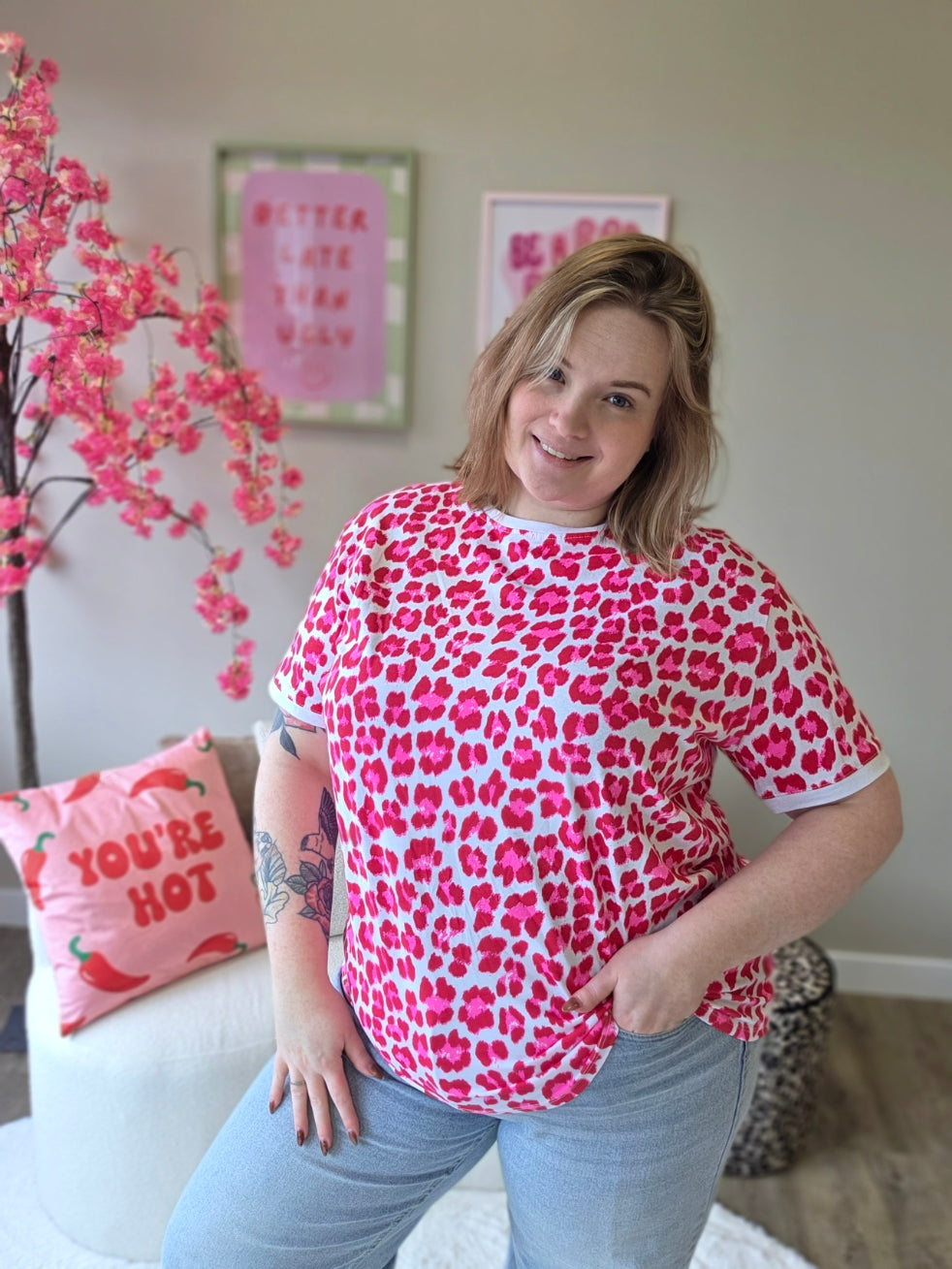 Azara Panter T-shirts (In 4 kleuren)