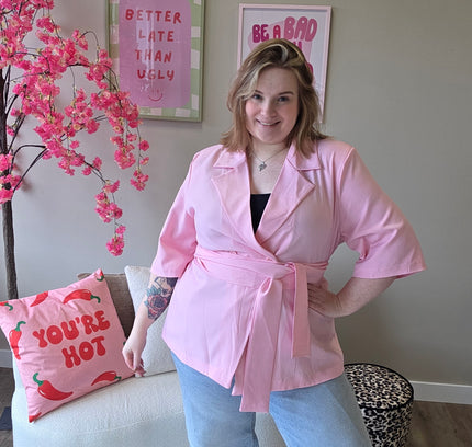 NC Exclusive Magic Waist Blazer Licht Roze