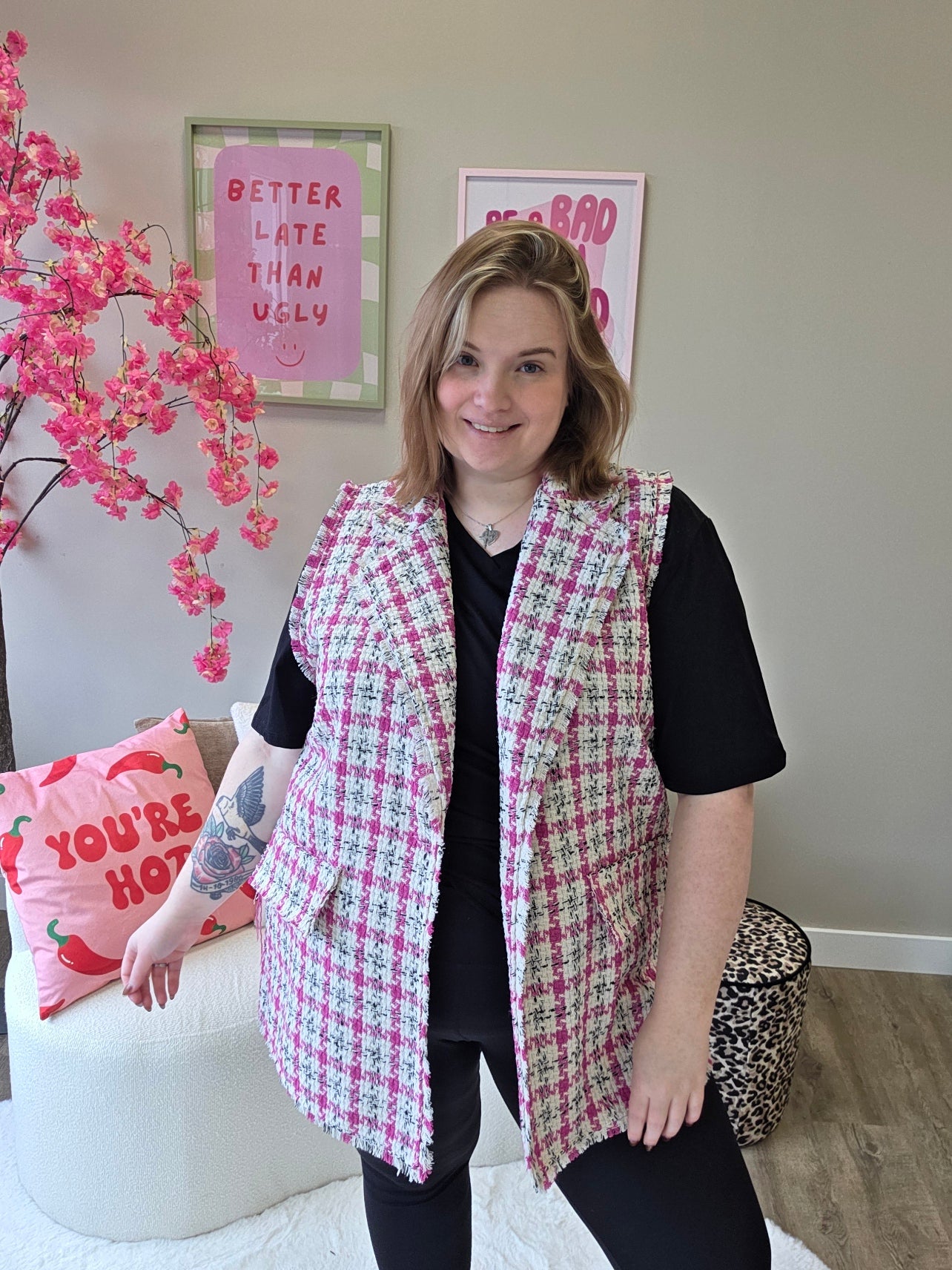 Tweed Gilets (In 2 kleuren)