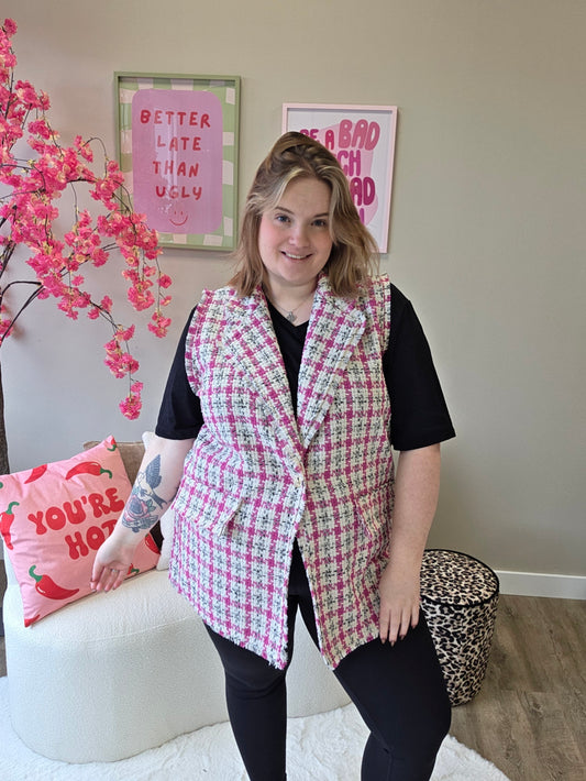 Tweed Gilets (In 2 kleuren)