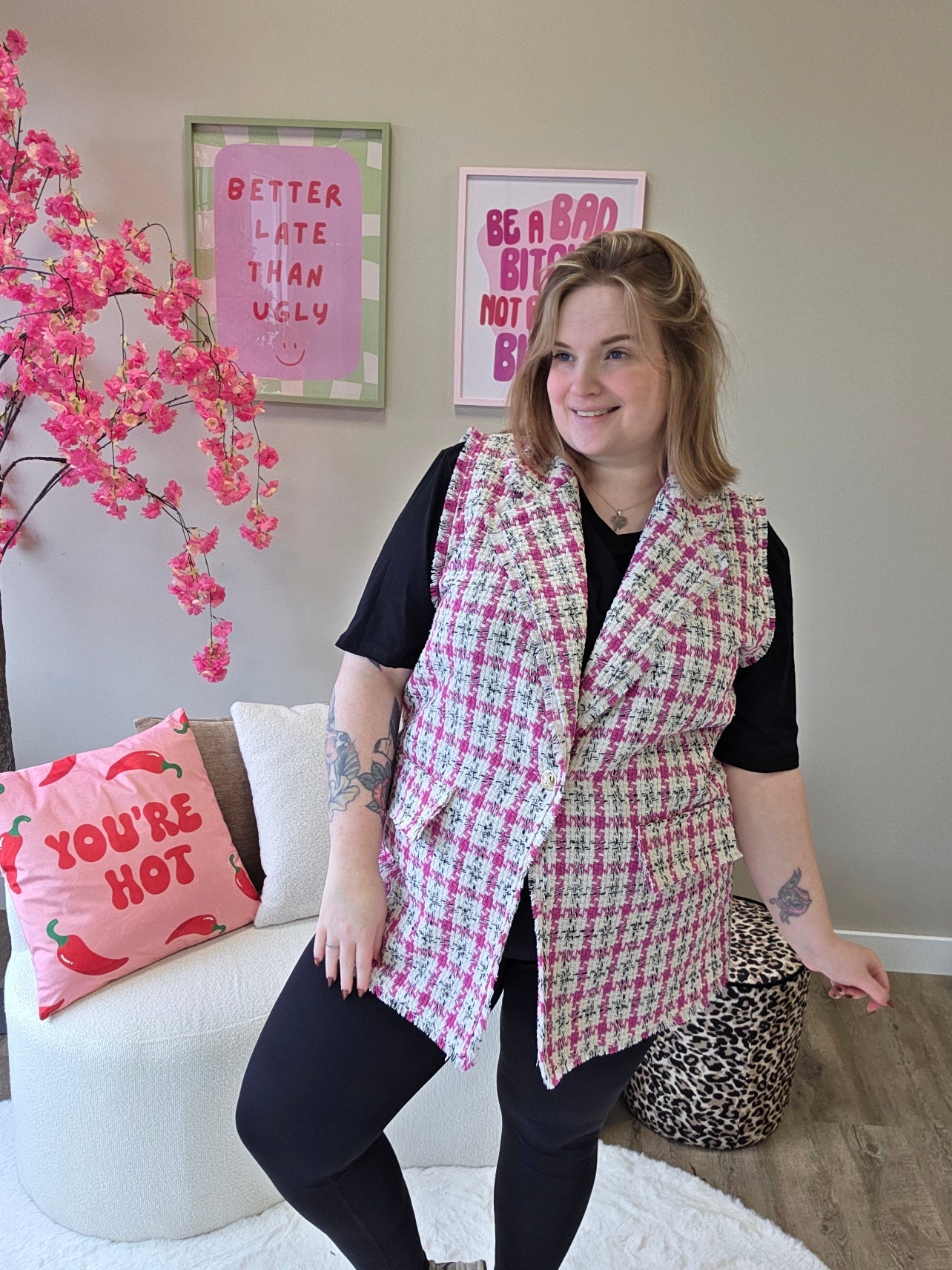 Tweed Gilets (In 2 kleuren)