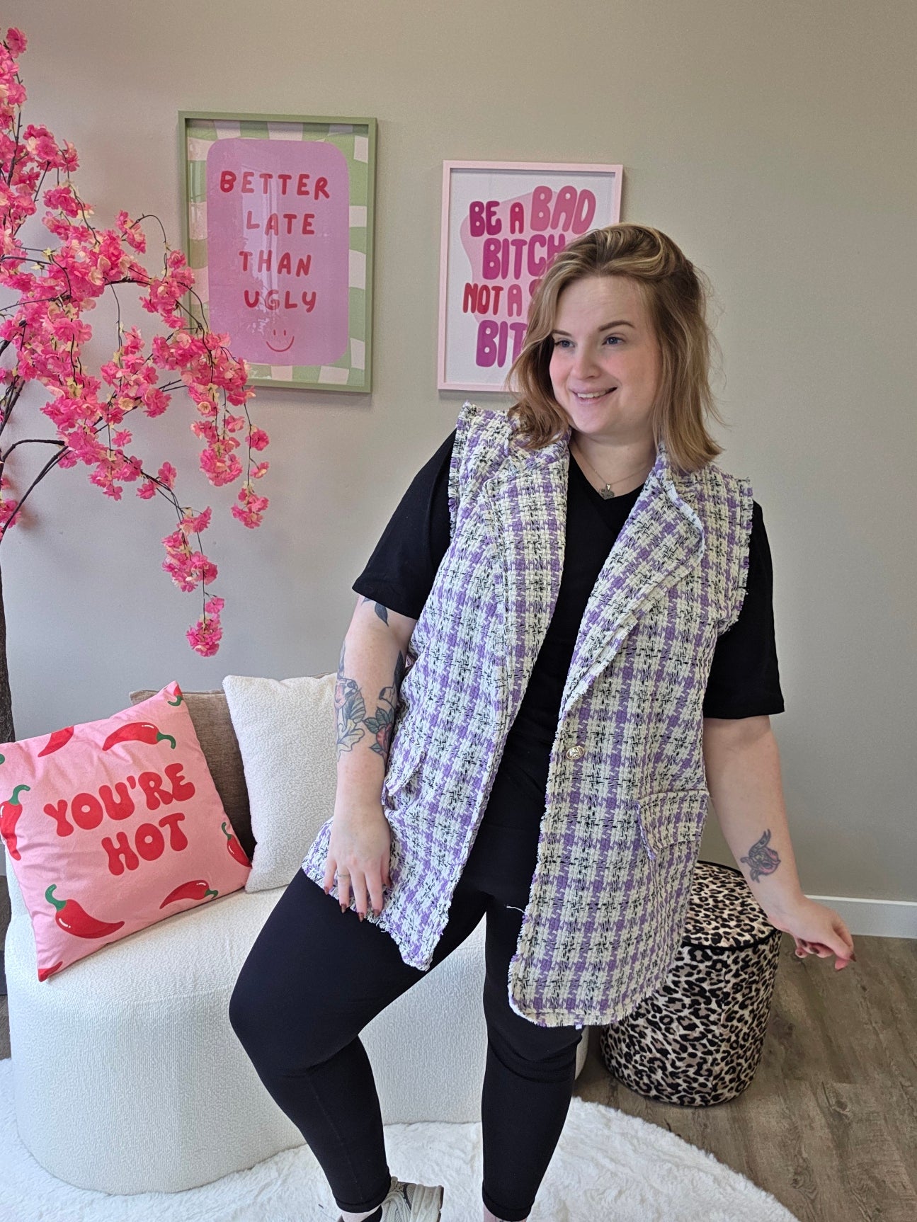 Tweed Gilets (In 2 kleuren)