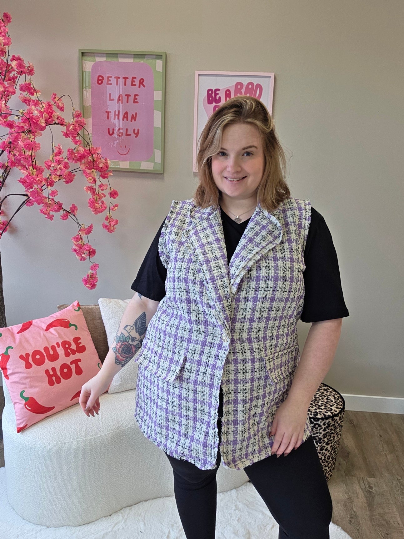 Tweed Gilets (In 2 kleuren)