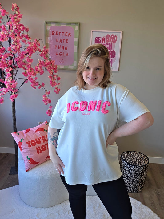 ICONIC Tee´s  (In 5 kleuren)