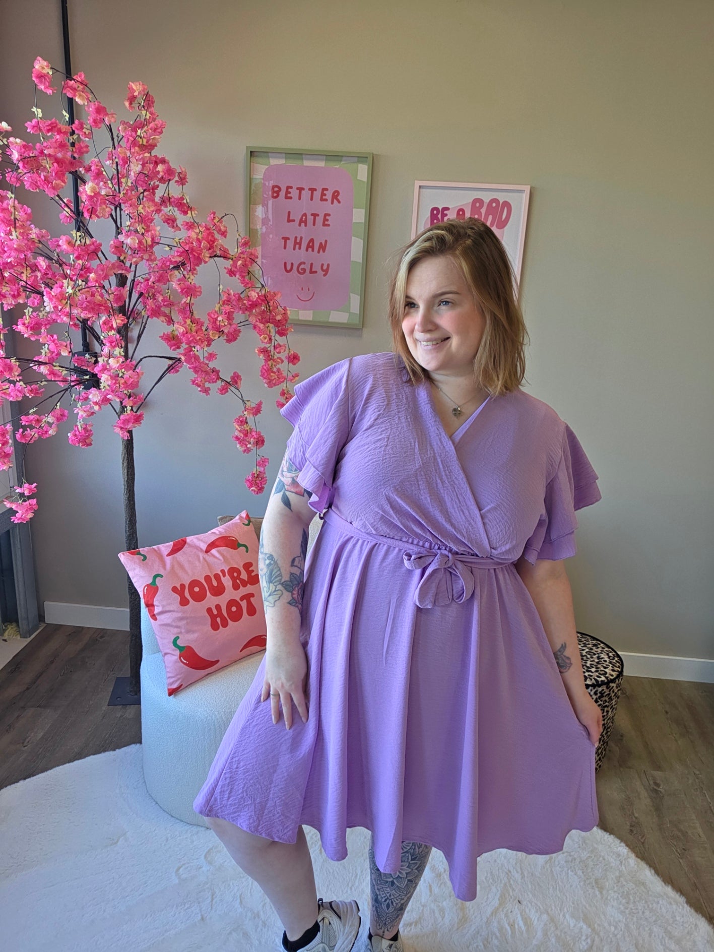 Sophie Short Dress (in 4 kleuren)