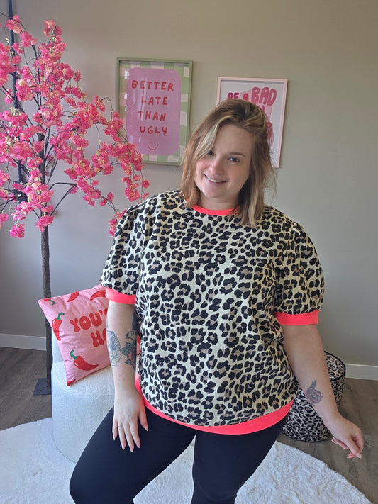 Panter Neon Tee's (In 3 kleuren)