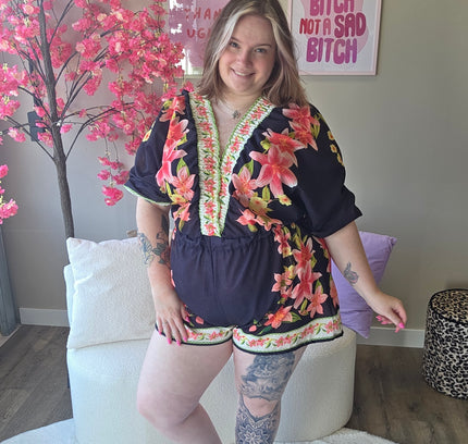 Flower Jumpsuit (In 2 kleuren)