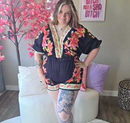 Flower Jumpsuit (In 2 kleuren)