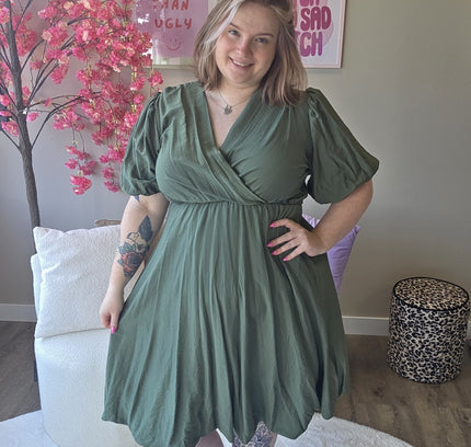 Puffy Dress (In 4 kleuren)