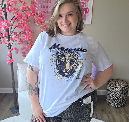 Leopard Tee's (In 3 kleuren)