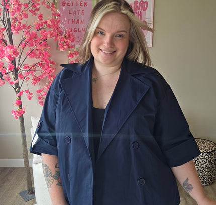 Trenchcoat Blazer (In 3 kleuren)