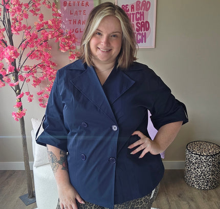 Trenchcoat Blazer (In 3 kleuren)