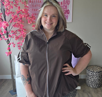 Short Sleave Bomber (In 2 kleuren)