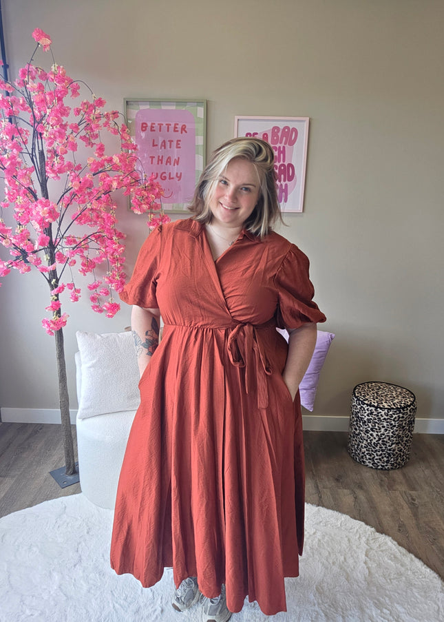 Wikkeljurk met Pofmouw (in 4 kleuren)