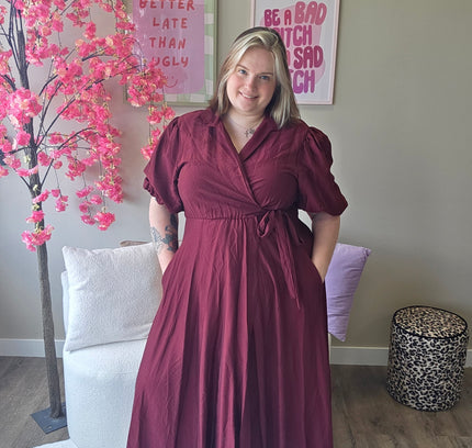 Wikkeljurk met Pofmouw (in 4 kleuren)