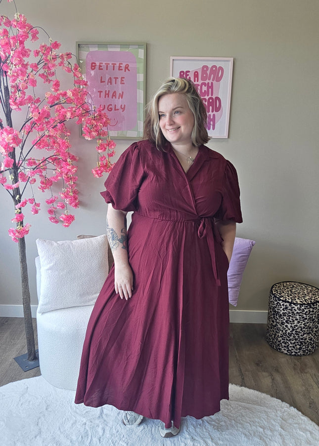 Wikkeljurk met Pofmouw (in 6 kleuren)