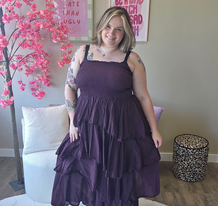 Basic Ruffle Dress (In 4 kleuren)