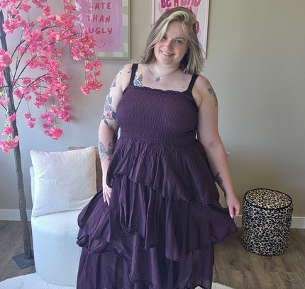 Basic Ruffle Dress (In 4 kleuren)