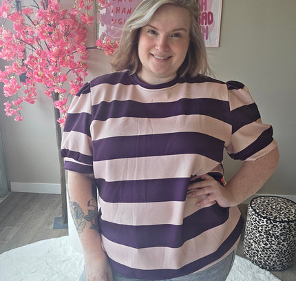 Pofmouw Streep Shirts (In 3 kleuren)
