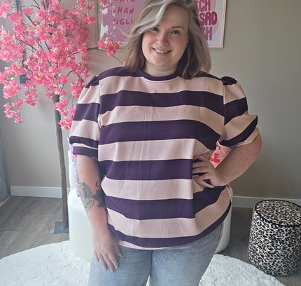 Pofmouw Streep Shirts (In 3 kleuren)