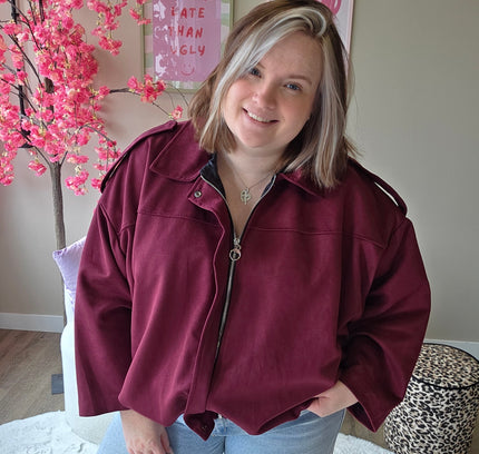 Suede Look Bombers (In 5 kleuren)