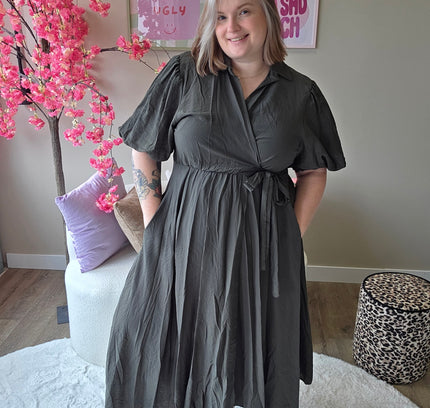 Wikkeljurk met Pofmouw (in 6 kleuren)