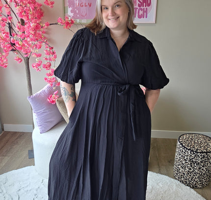 Wikkeljurk met Pofmouw (in 6 kleuren)