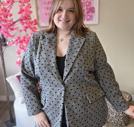 Hartjes Blazers (In 4 kleuren)