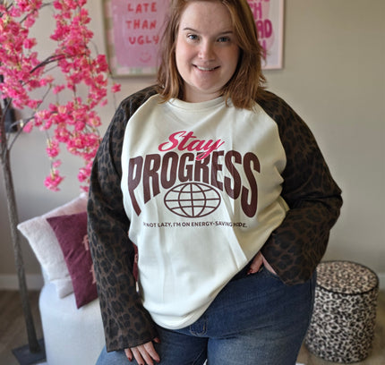 Stay Progress Sweaters (in 5 kleuren)