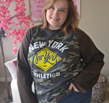 New york Camo Athletics sweaters (In 2 kleuren)