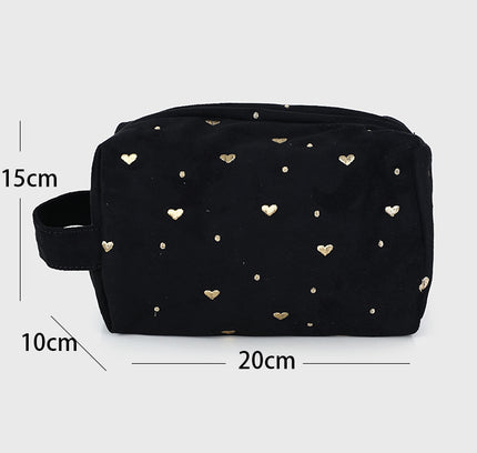 Make-up bag heart coffee