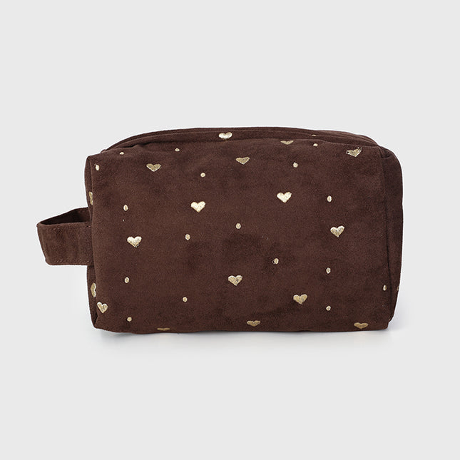 Make-up bag heart coffee
