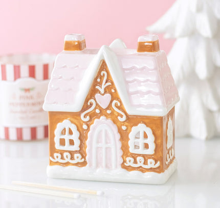 The cozy kerst box gingerbread house