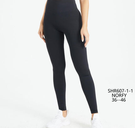 Norfy Sportleggings Schwarz