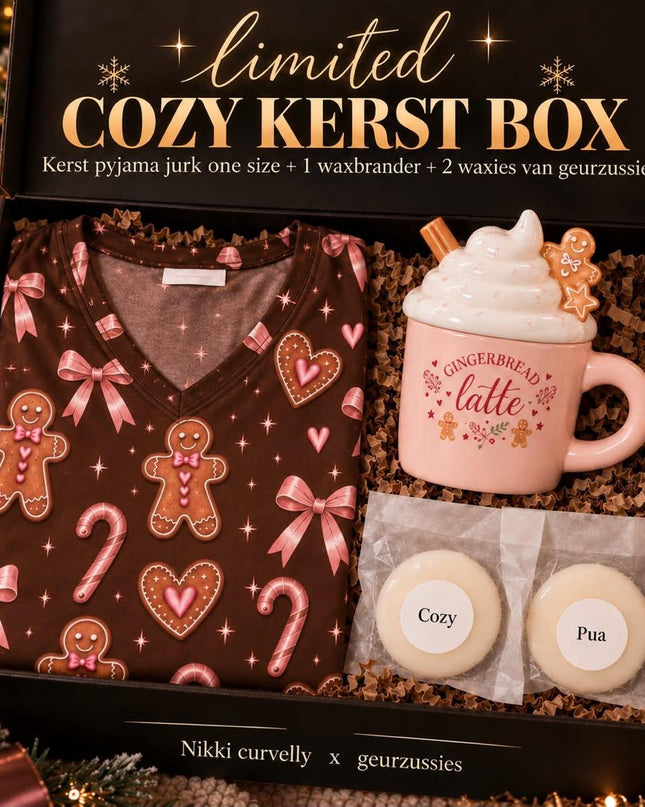 The cozy kerst box latte mok