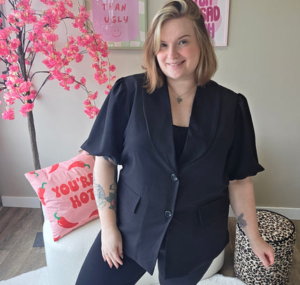 Blazer Met Pofmouw (In 3 kleuren)