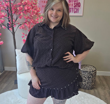 Ruit Skort Setjes (In 3 kleuren)