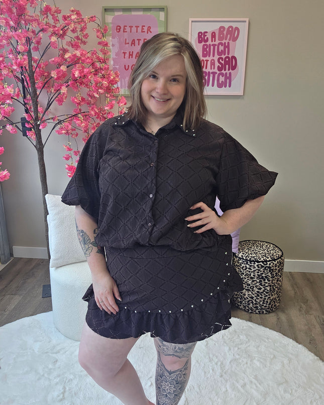Ruit Skort Setjes (In 3 kleuren)