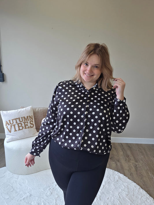 Dot Blouse (In 2 kleuren)