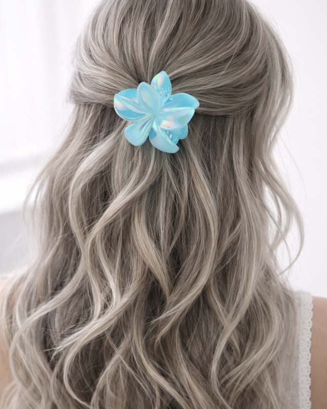 Haarklem Bloem Blauw