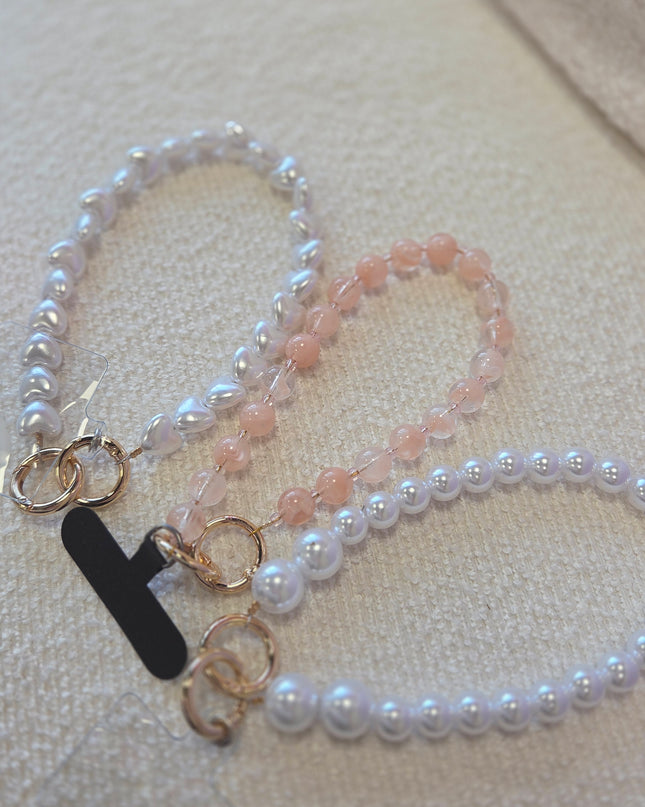 Telefoonkoord Pearls (In 3 vormen)