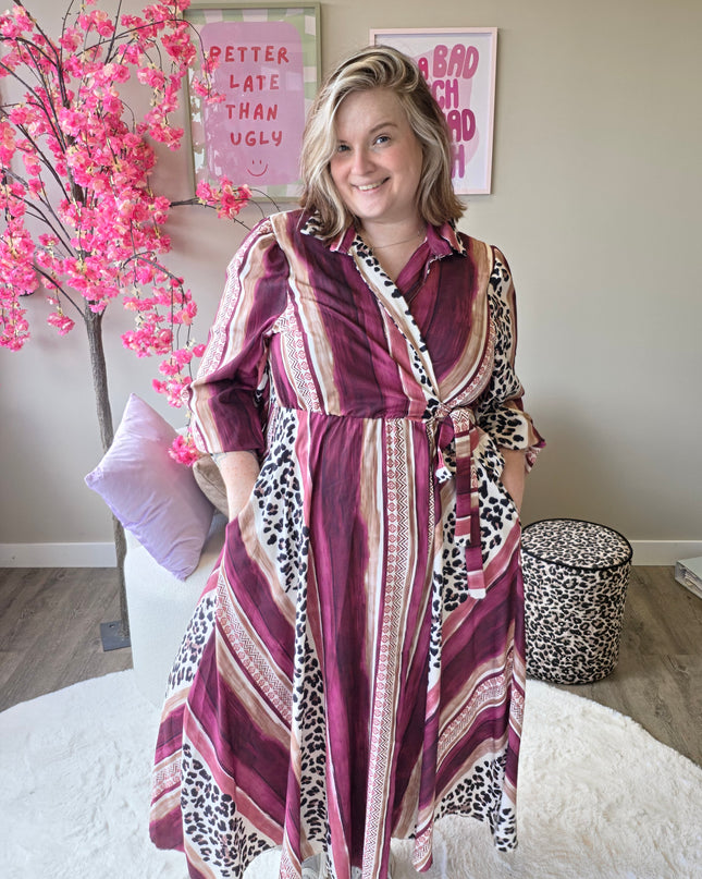 Wild Dream Wrap Dress (In 4 kleuren)