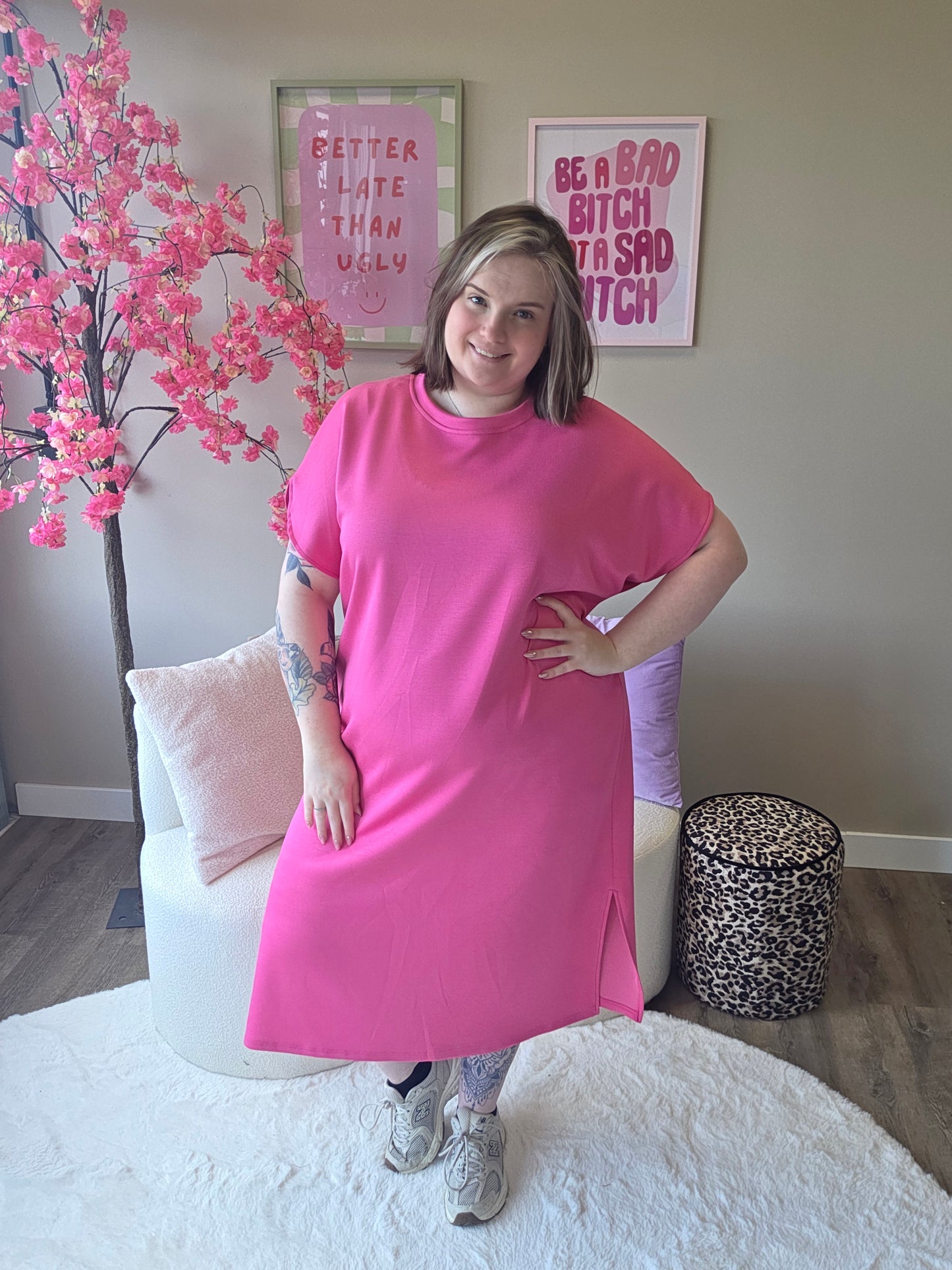 Cozy Jog Dress (in 4 kleuren)