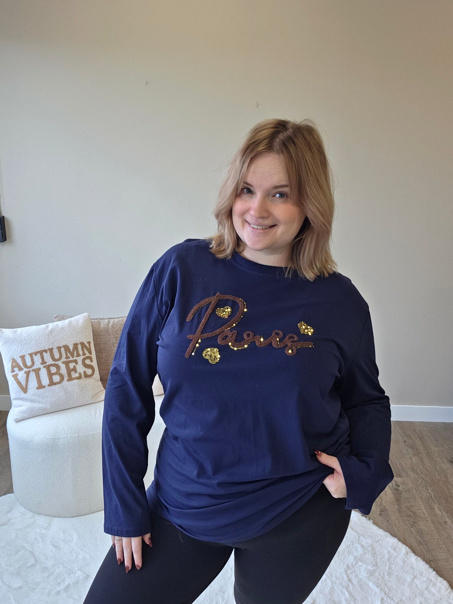 Paris Longsleeve (In 4 kleuren)