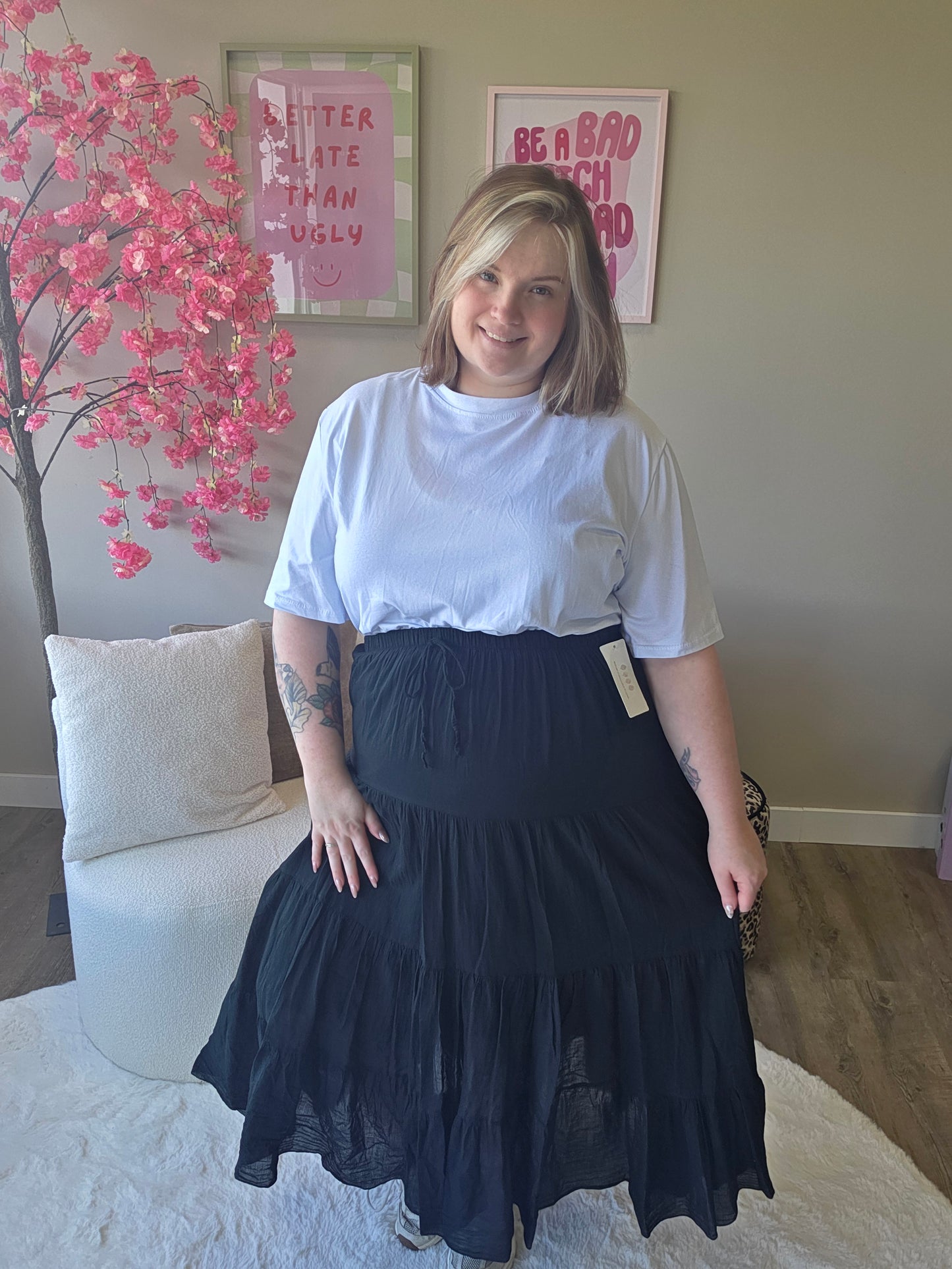 Basic Rok (In 3 kleuren)