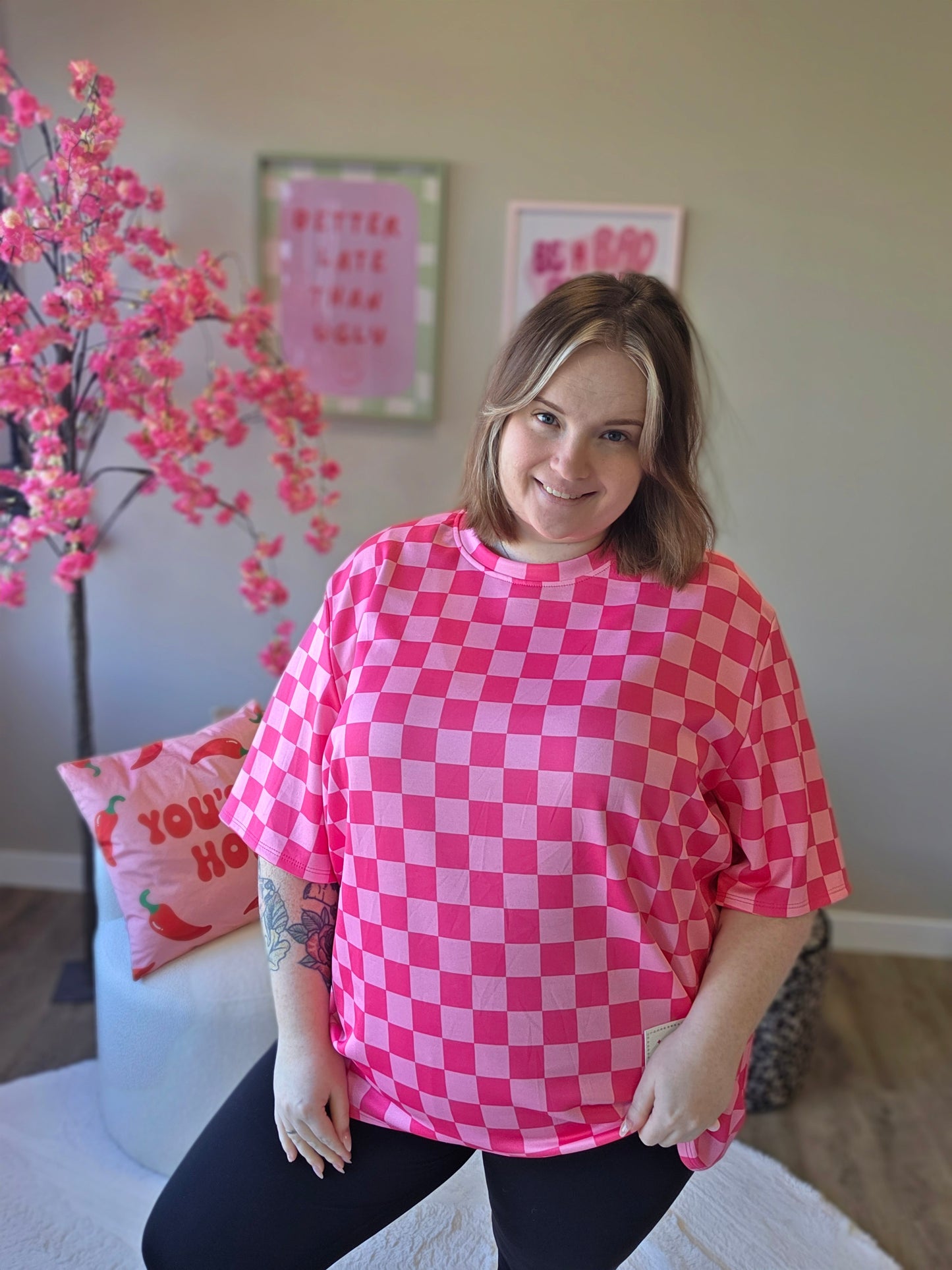 Blokjes Tee's (In 3 kleuren)