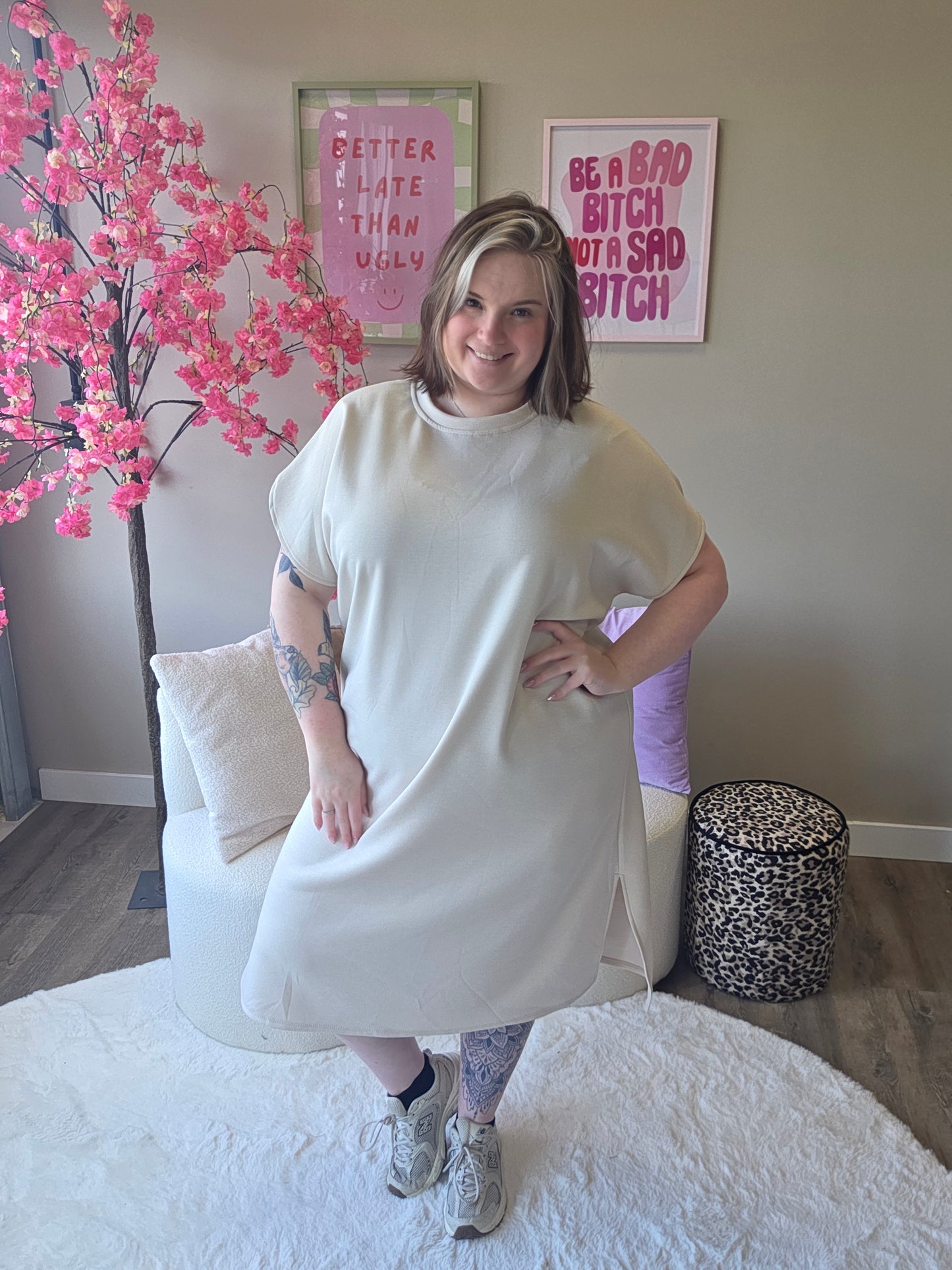 Cozy Jog Dress (in 4 kleuren)